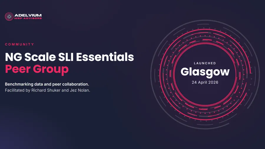 Appointed to facilitate the NG Scale SLI Essentials Peer Group